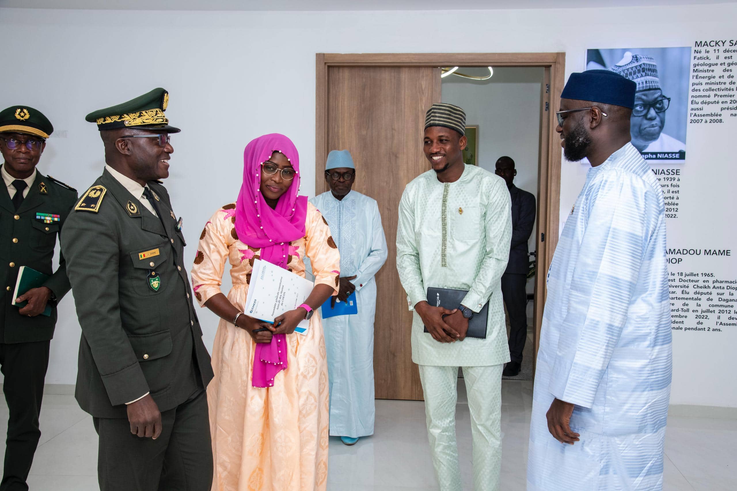 Audience au Parlement